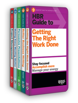 Paperback HBR Guides to Being an Effective Manager Collection Book