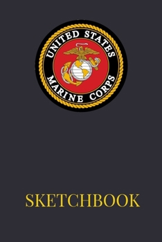 Paperback US Marines Sketchbook Book