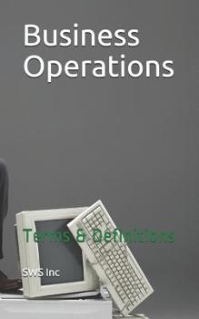 Paperback Business Operations: Terms & Definitions Book