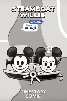 Paperback Mickey Mouse in Steamboat Willie: As Told by Emoji Book