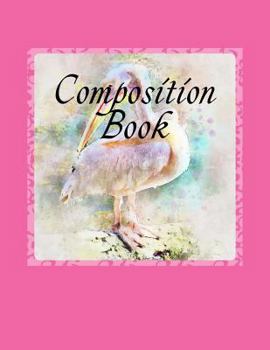 Paperback Composition Book: Pelican Book