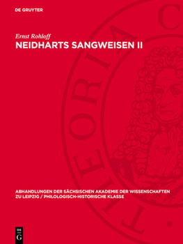 Hardcover Neidharts Sangweisen II [German] Book