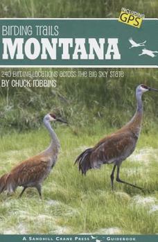 Paperback Birding Trails Montana Book