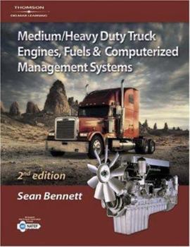 Hardcover Medium/Heavy Duty Truck Engines, Fuel & Computerized Management Systems, 2e Book