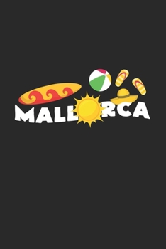 mallorca: 6x9 Mallorca | lined | ruled paper | notebook | notes