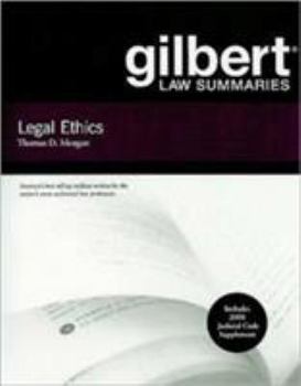 Paperback Gilbert Law Summaries on Legal Ethics Book