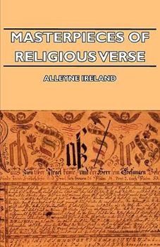 Paperback Masterpieces of Religious Verse Book