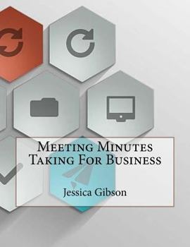 Paperback Meeting Minutes Taking For Business Book
