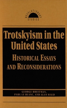 Hardcover Trotskyism in the United States Book