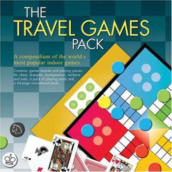 Game The Travel Games Pack [With 64-Page Instructional Book and Pack of Playing Cards and For Chess, Draughts, Backgammon, Sol Book