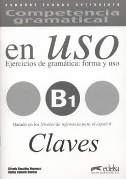 Paperback Competencia gramatical en uso B1 - libro de claves [French] Book