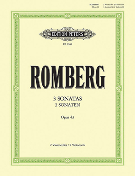 Paperback 3 Sonatas for 2 Cellos Op. 43 Book
