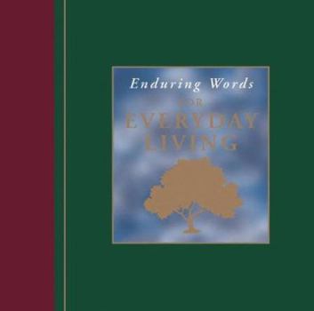 Leather Bound Enduring Words of Everyday Living Book