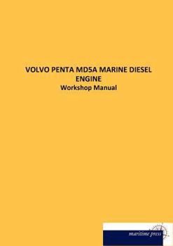 Paperback Volvo Penta Md5a Marine Diesel Engine [German] Book
