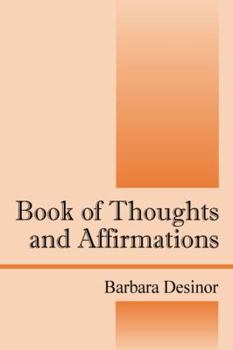 Paperback Book of Thoughts and Affirmations Book