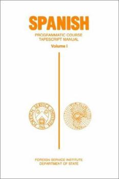 Paperback Spanish Vol. 1 tapescript manual Book