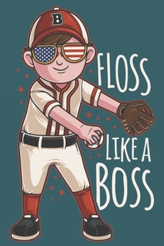 2020 Week To View Dated Planner Diary: 6x9 Inches Paperback Baseball Pitcher Floss Like A Boss