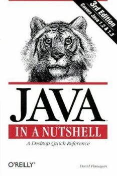 Paperback Java in a Nutshell: A Desktop Quick Reference Book