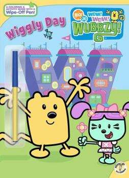 Paperback Wiggly Day (Wow! Wow! Wubbzy!) Book