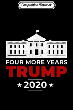 Composition Notebook: Trump 2020 Funny USA Pro America Patriotic Supporter Gift  Journal/Notebook Blank Lined Ruled 6x9 100 Pages