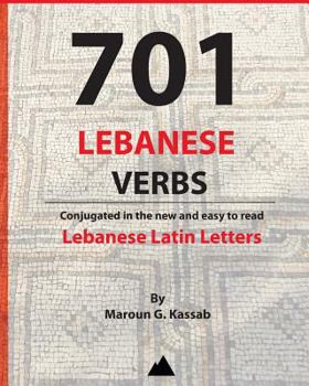 Paperback 701 Lebanese Verbs Book