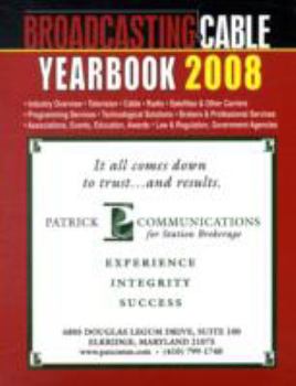 Paperback Broadcasting and Cable Yearbook 2008. Book