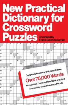 Paperback New Practical Dictionary for Crossword Puzzles: More Than 75,000 Answers to Definitions Book