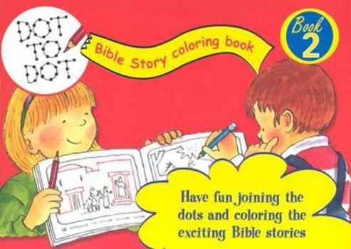 Paperback Dot to Dot Bible Story Coloring Book