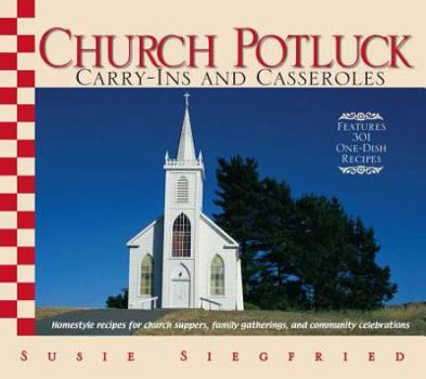 Paperback Church Potluck Carry-Ins And Casseroles Book