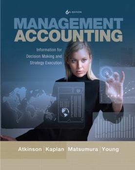 Hardcover Management Accounting: Information for Decision-Making and Strategy Execution Book