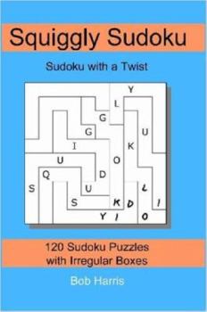 Paperback Squiggly Sudoku: Sudoku with a Twist Book