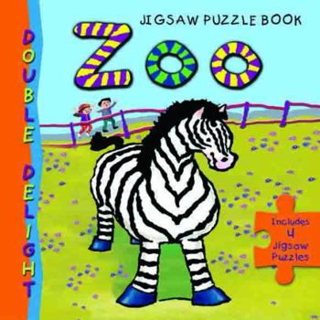 Zoo Animals Jigsaw Book - Book  of the Double Delight