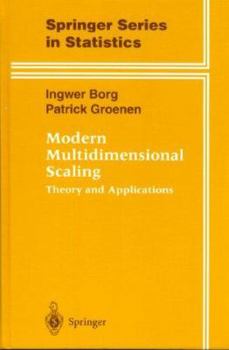 Hardcover Modern Multidimensional Scaling: Theory and Applications Book