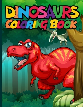 Paperback Dinosaur coloring book: Jumbo kids Dinosaur Coloring Book for kids Book