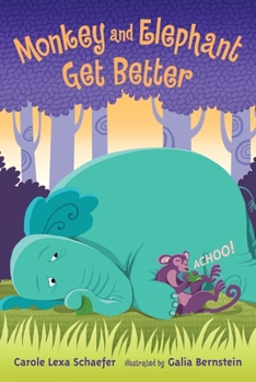 Hardcover Monkey and Elephant Get Better: Candlewick Sparks Book