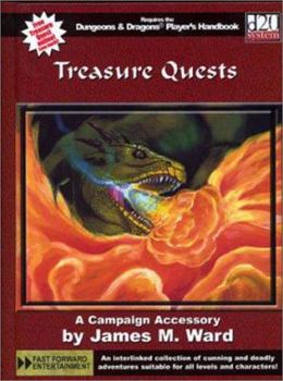 Hardcover Treasure Quests: A Campaign Accessory Book