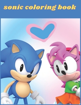 Paperback Sonic: Coloring Book for Kids and Adults with Fun, Easy, and Relaxing Book