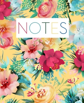 Notes: Modern Journals for Notes, Planning, & Journaling | Floral Lover Blank Lined Notebook | College Ruled Modern Composition Notebook | Alternative to a Card | Gift for Her