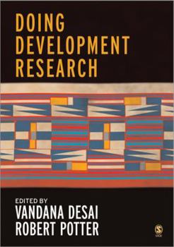 Paperback Doing Development Research Book