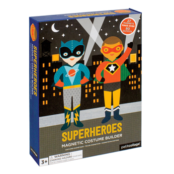Misc. Mag Dress Up Superheroes Book