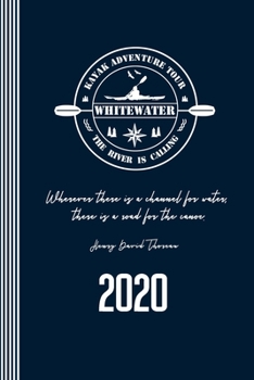 2020: Kayakiste Agenda Semainier et Calendrier avec To Do List + 45 Pages Dot Grid Pointillé - Journalier Organiseur A4 - Pratique Planificateur ... Kayak Pagaye Agenda de Poche (French Edition)