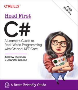 Paperback Head First C#: A Learner's Guide to Real-World Programming with C# and .Net Book