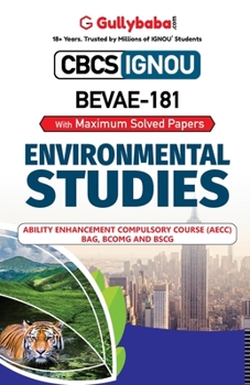 Paperback BEVAE-181 Environmental Studies Book