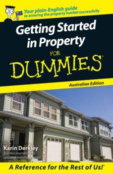 Paperback Getting Started in Property For Dummies Book