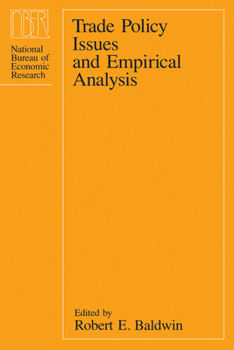 Hardcover Trade Policy Issues and Empirical Analysis Book