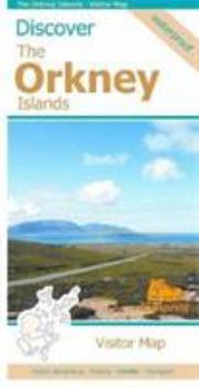 Map Discover The Orkney Islands - Visitor Map (Discover map series) Book