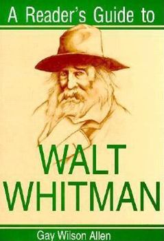 Paperback A Reader's Guide to Walt Whitman Book