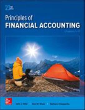 Hardcover Principles of Financial Accounting (Chapters 1-17) Book