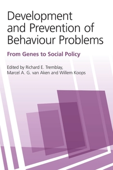 Paperback Development and Prevention of Behaviour Problems: From Genes to Social Policy Book