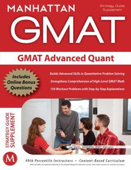 Paperback Advanced GMAT Quant Strategy Guide Supplement Book